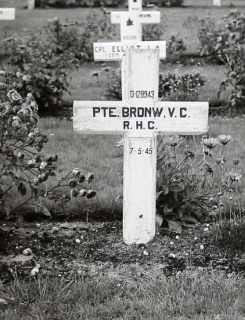 Temporary grave marker