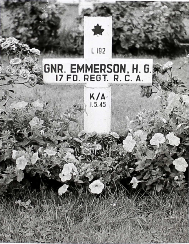 Temporary grave marker