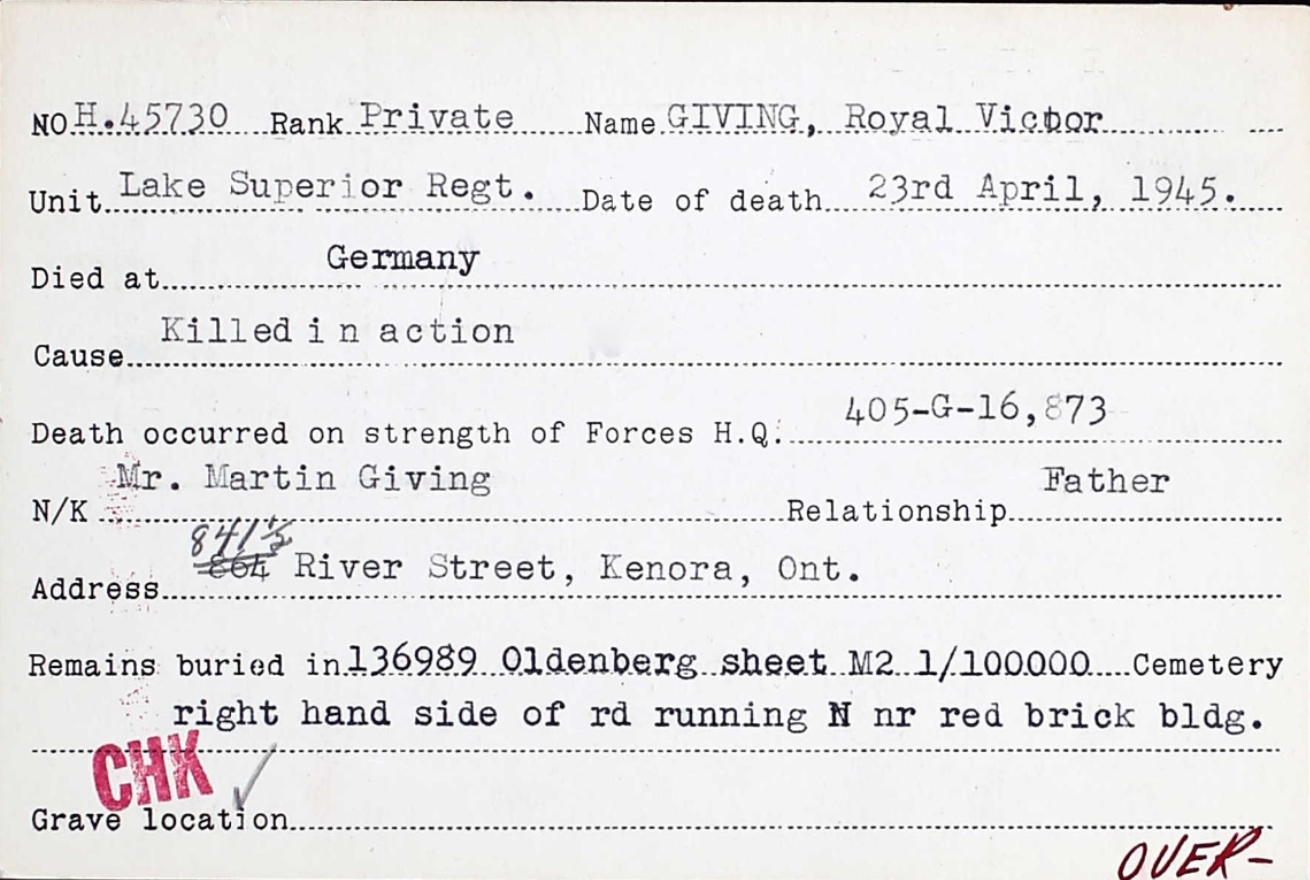 Circumstances of death