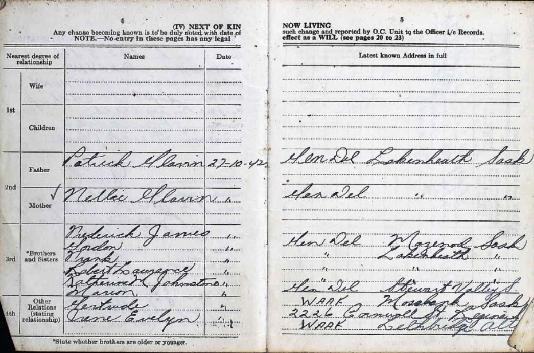Soldier's service and Pay Book