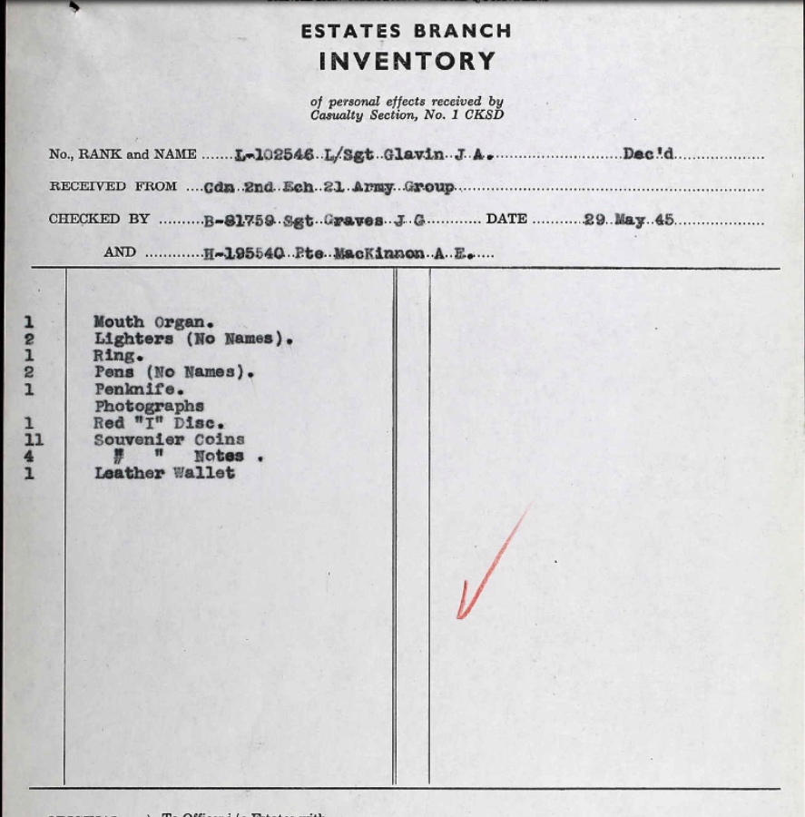 Estates Branch Inventory