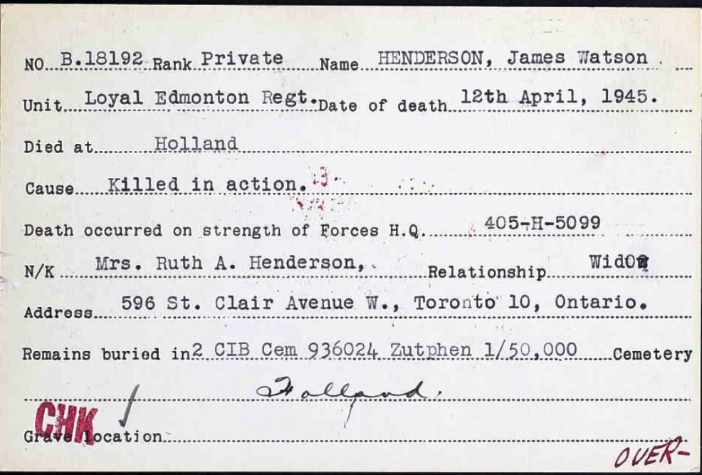 Circumstances of death