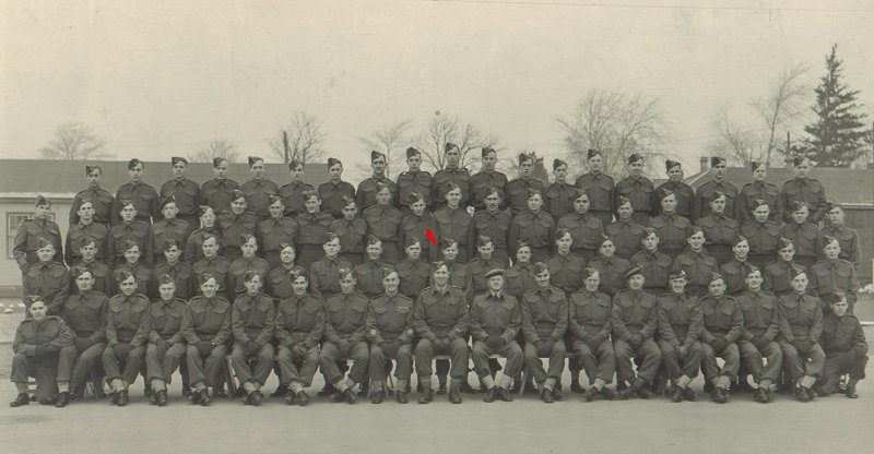 Elvin with his Regiment