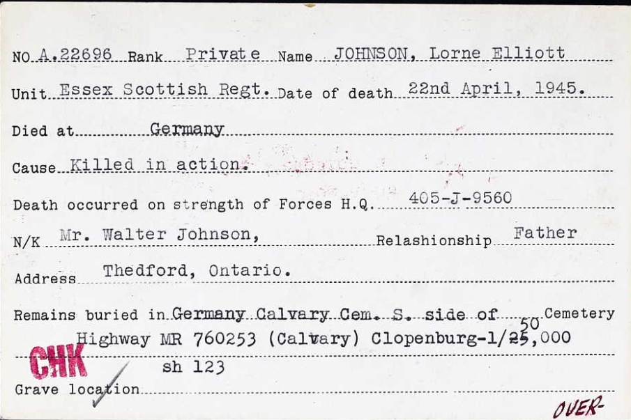 Circumstances of death