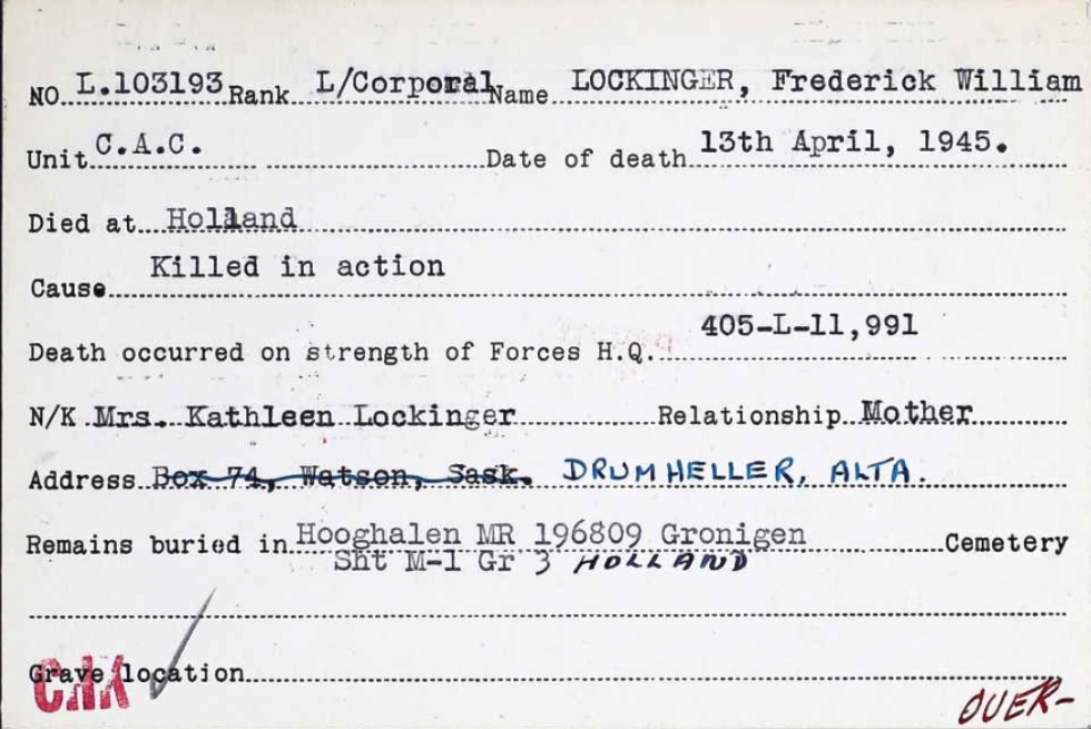 Circumstances of death