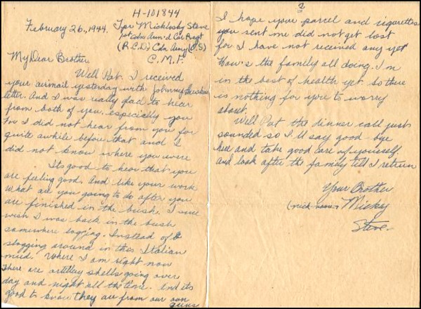 Letter 1944