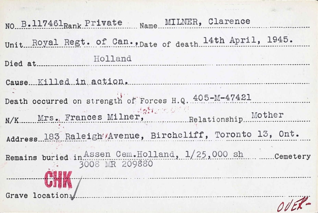 Circumstances of death