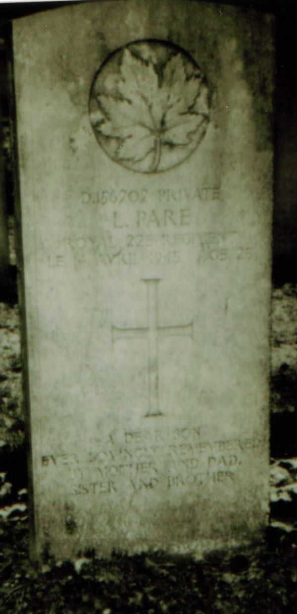 Grave marker