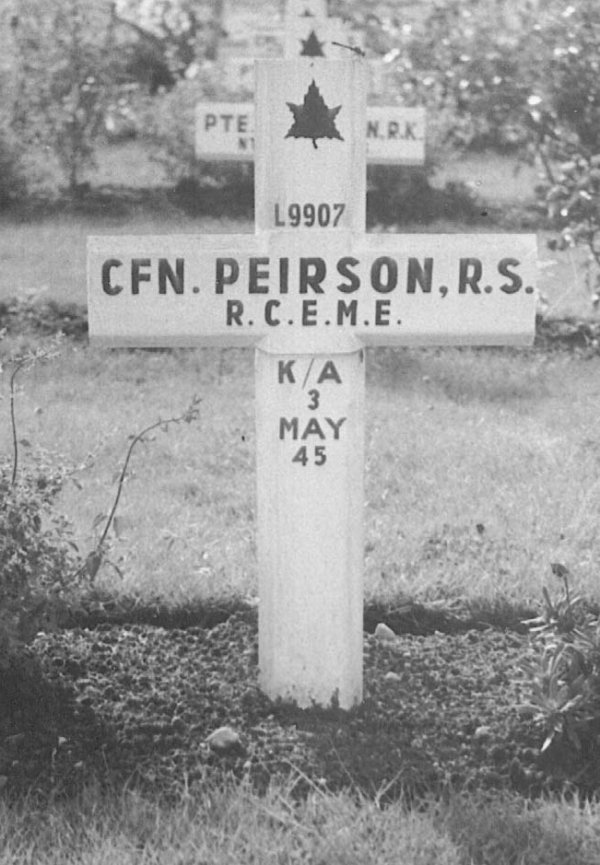 Gravemarker of Robert S. Peirson