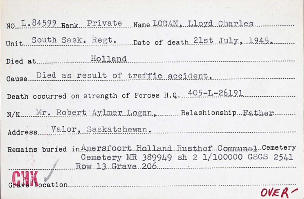 Circumstances of death