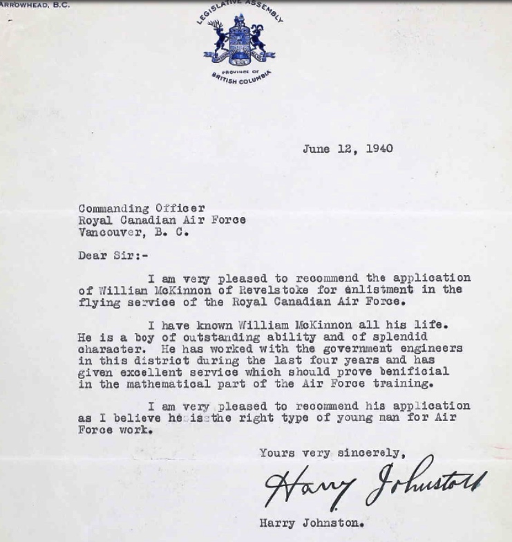 Letter of recommendation