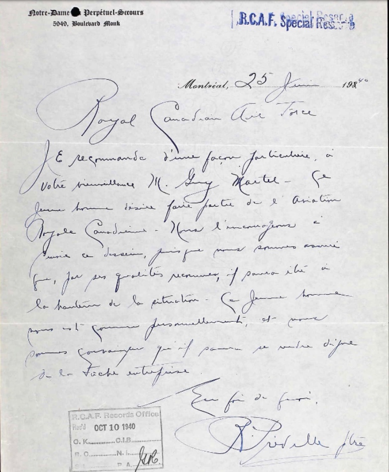 Letter of recommendation