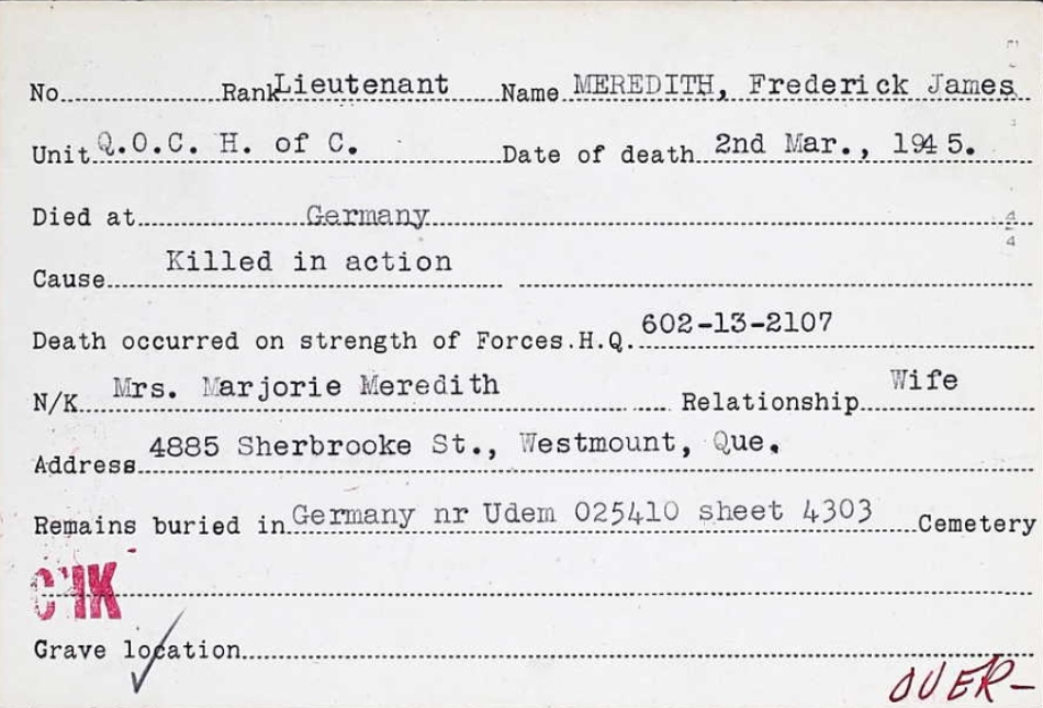 Circumstances of death