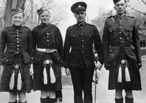 Photo of Arthur, Herbert, John and Charles Morison