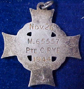 Memorial Cross (back)