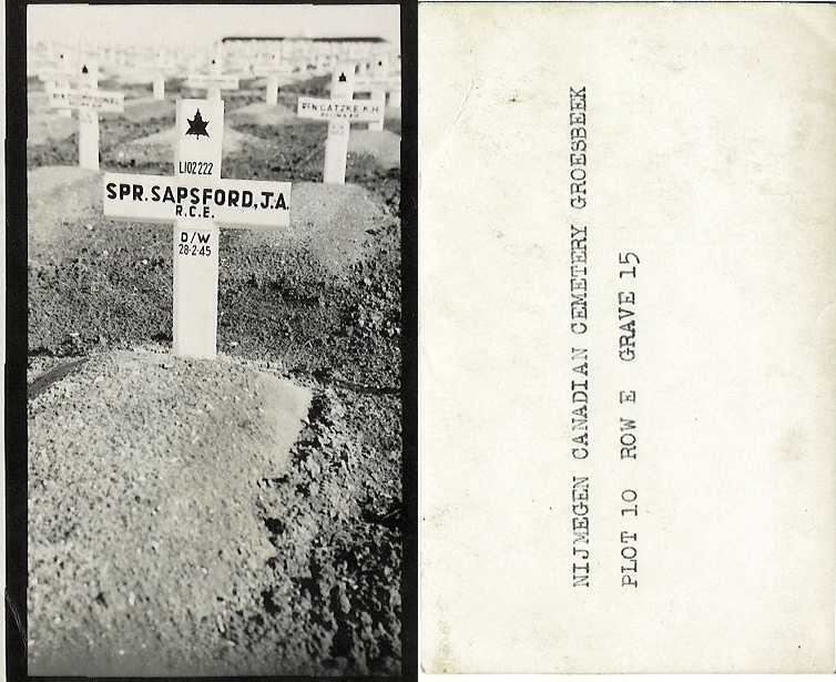 Temporary Grave Marker