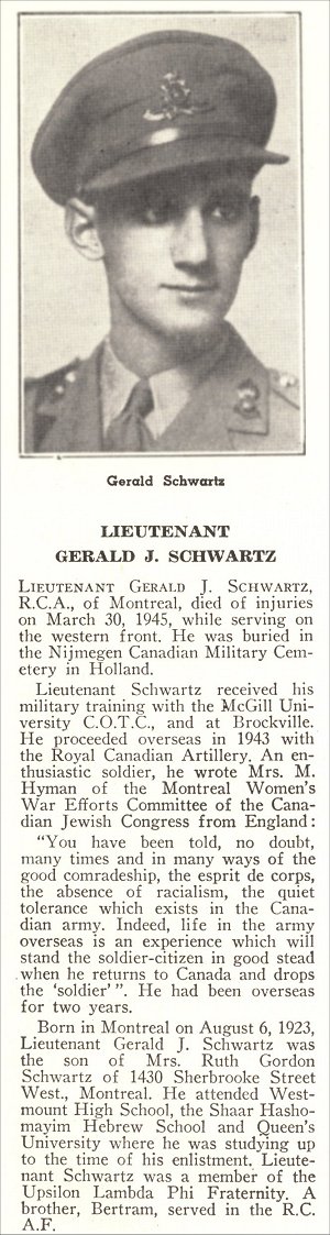 Photo of Gerald Schwartz