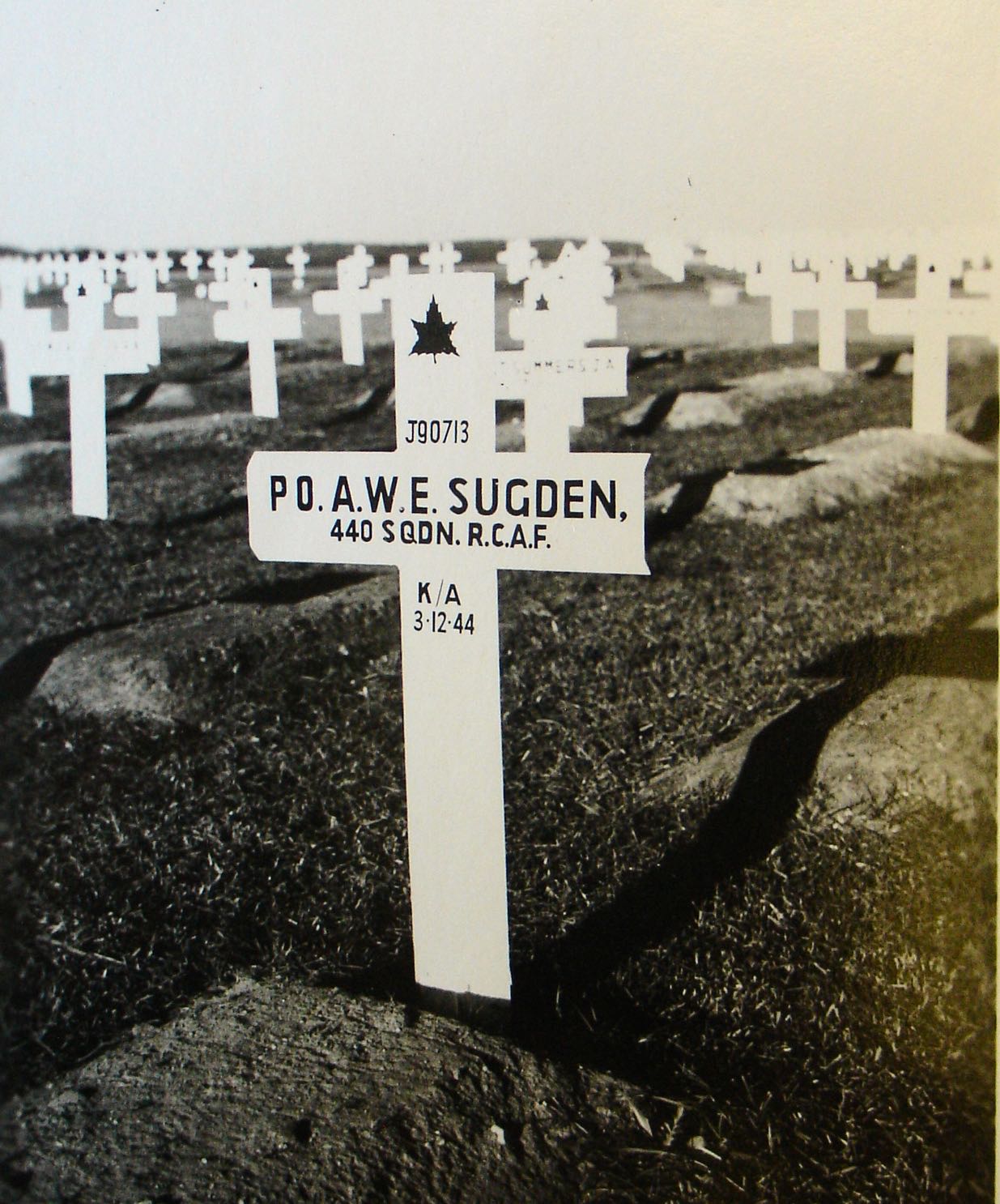 Temporary Grave Marker