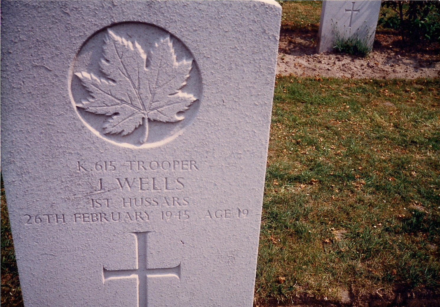 Grave marker