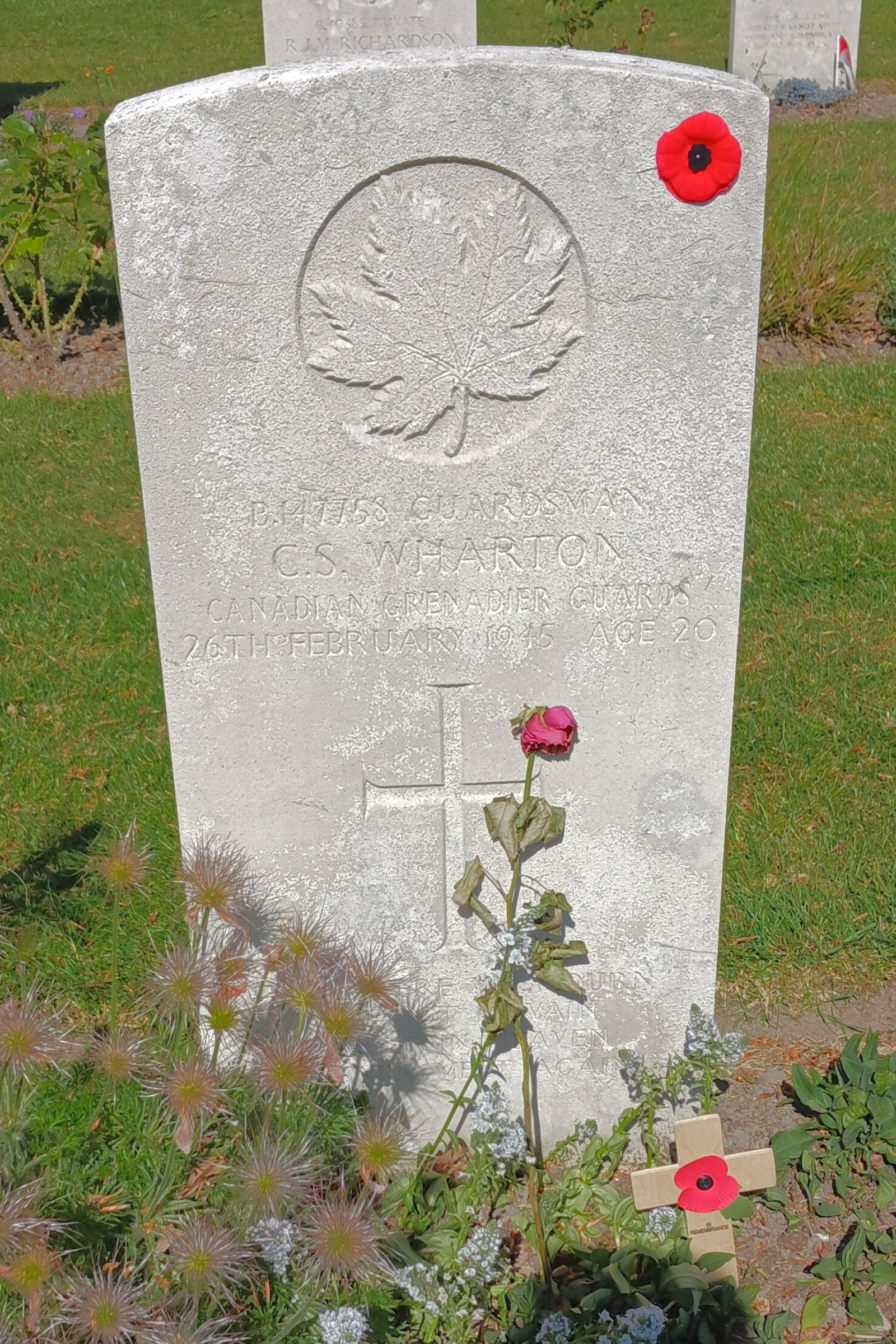 Grave marker