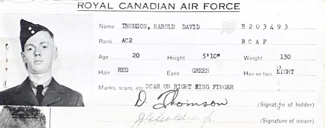 RCAF identification Card