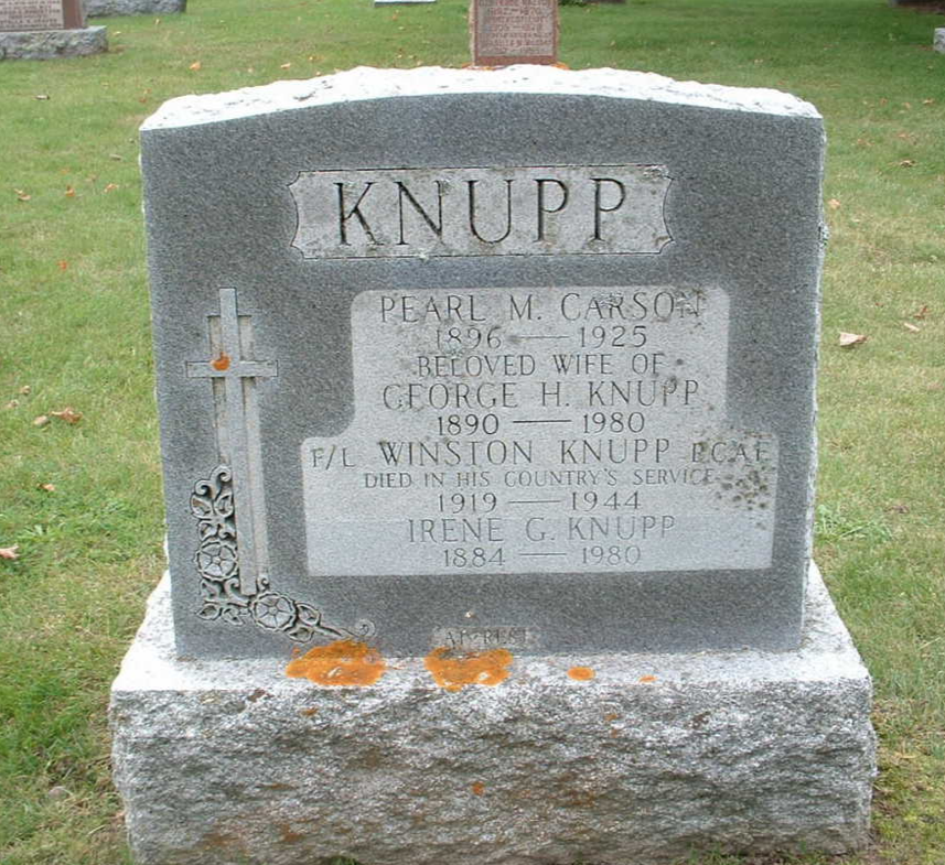 Grave marker