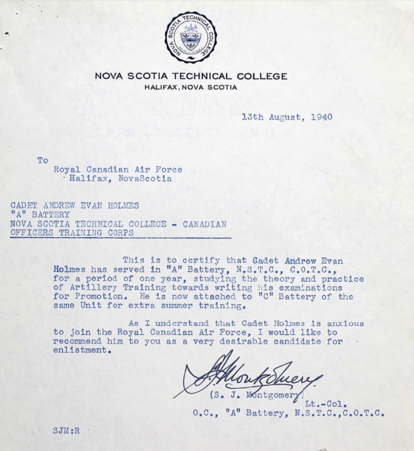 Letter of recommendation