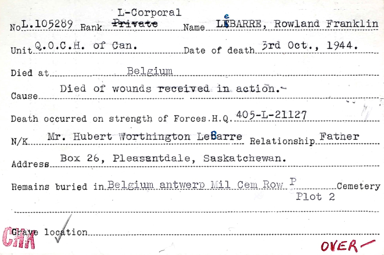 Circumstances of death