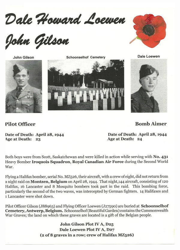 Memorial page