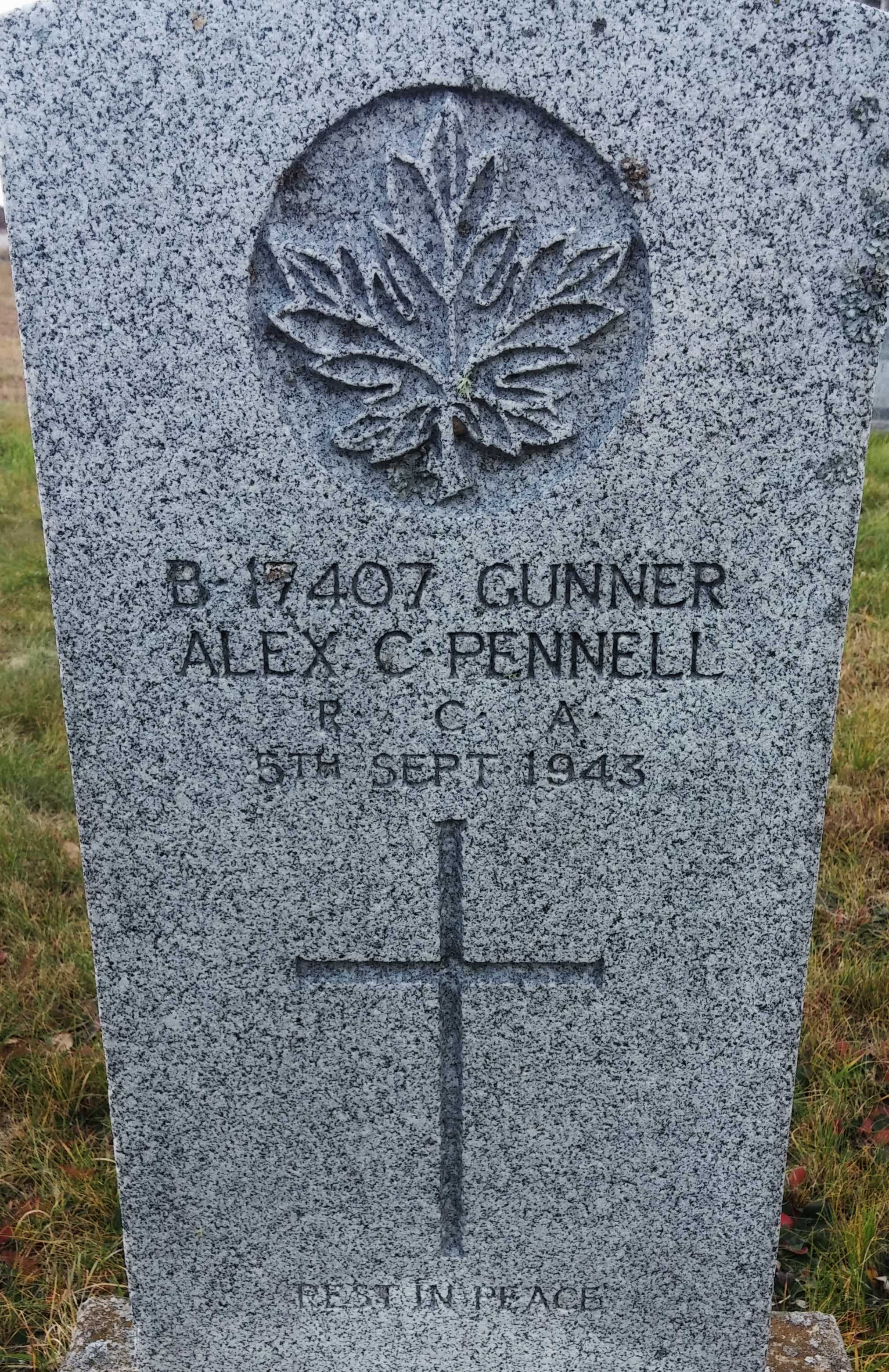 Grave marker