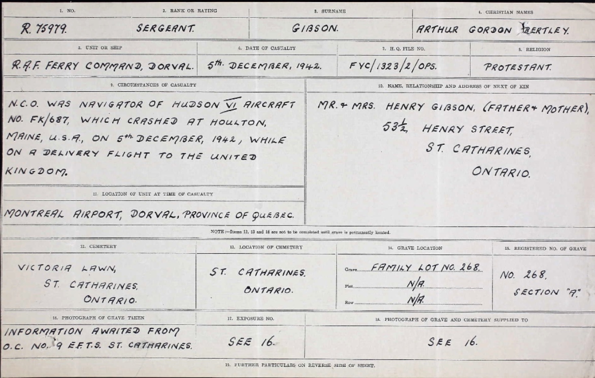Circumstances of death registers