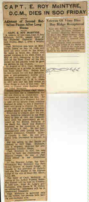 Newspaper Clipping