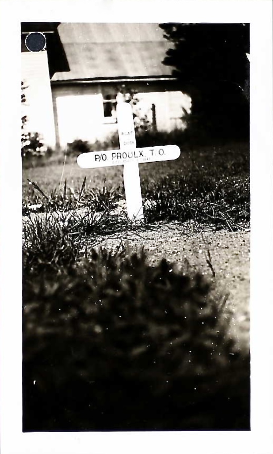 Temporary Grave Marker