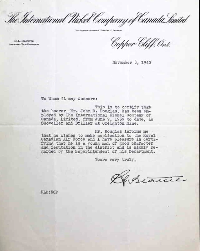 Letter of recommendation