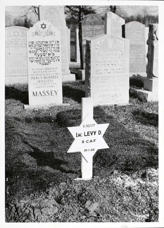 Temporary grave marker