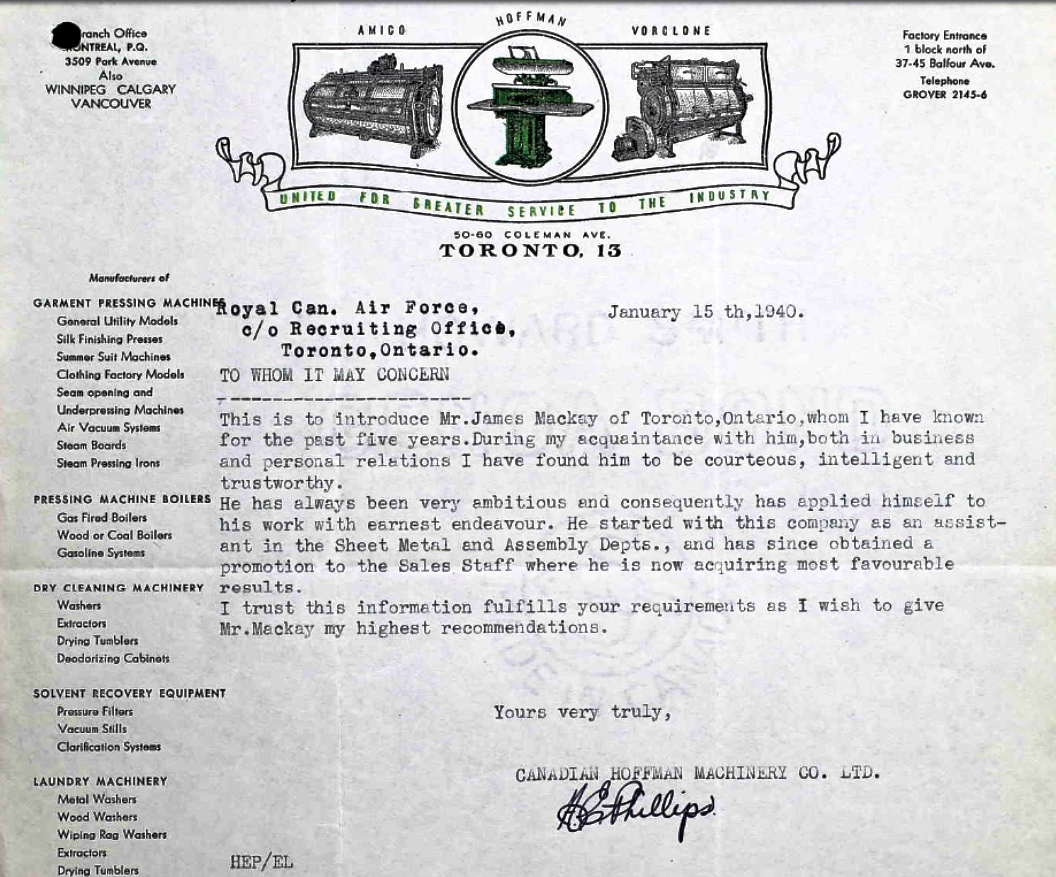 Letter of recommendation