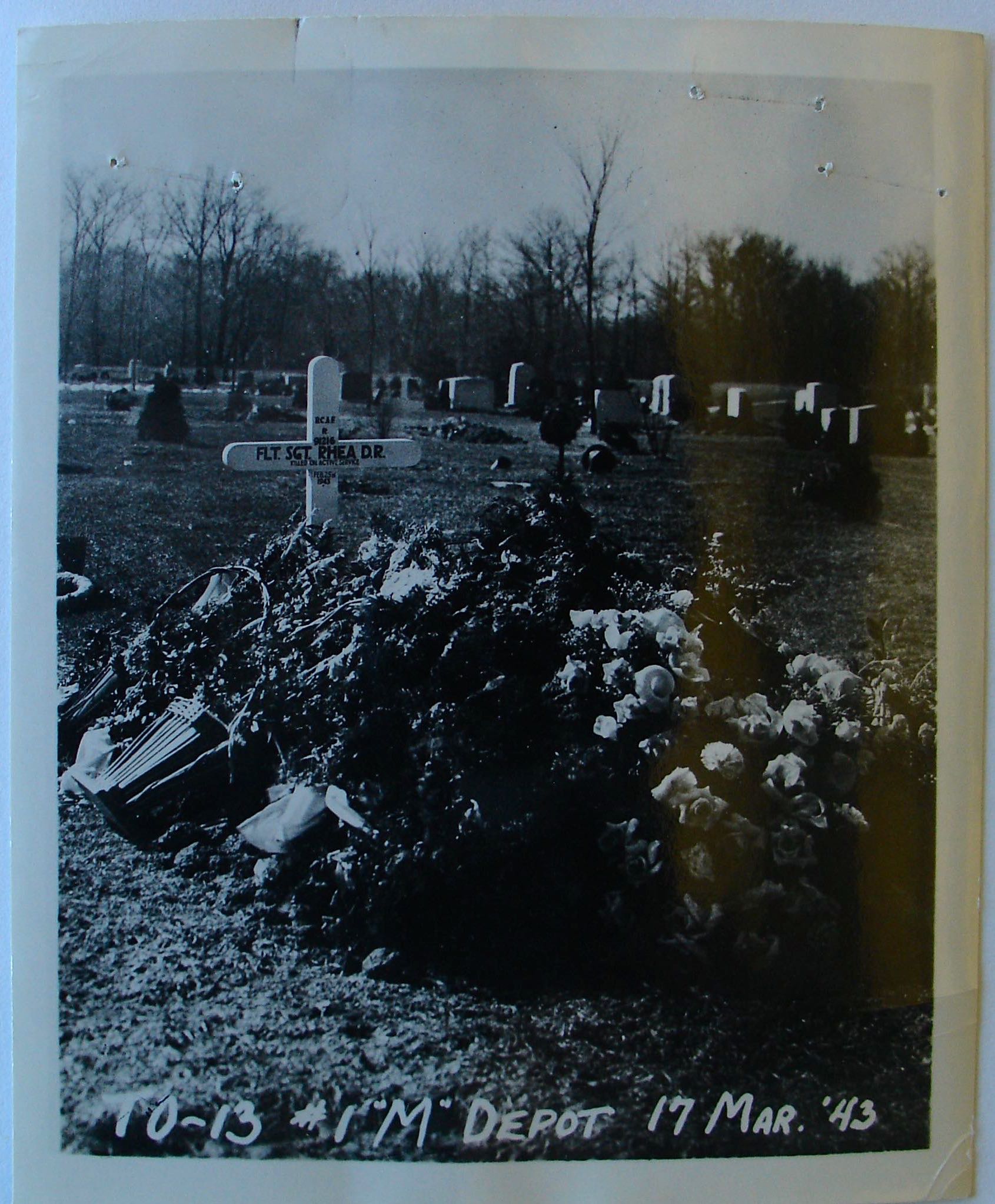 Temporary Grave Marker