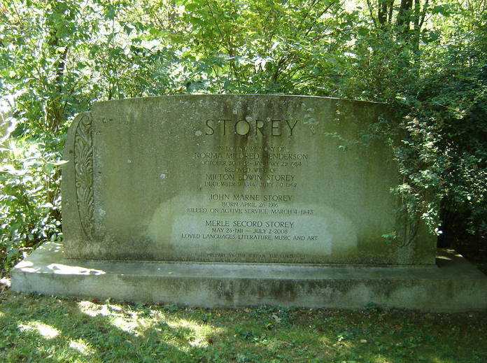Grave marker