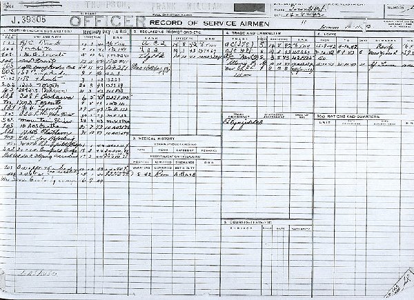 Record of Service (page 2)