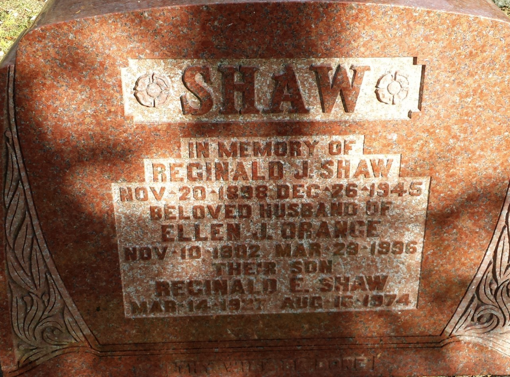 Grave marker