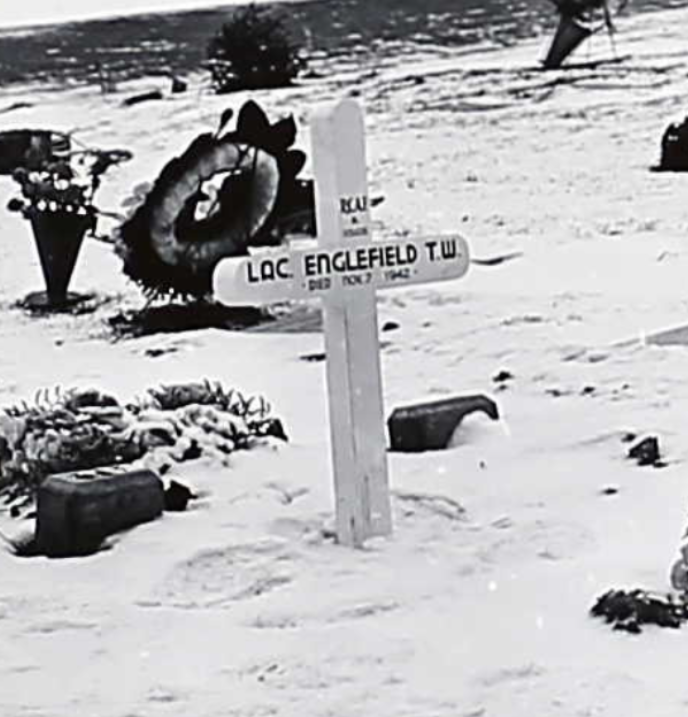 Temporary grave marker