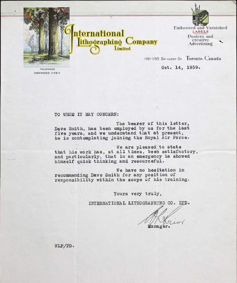 Letter of recommendation