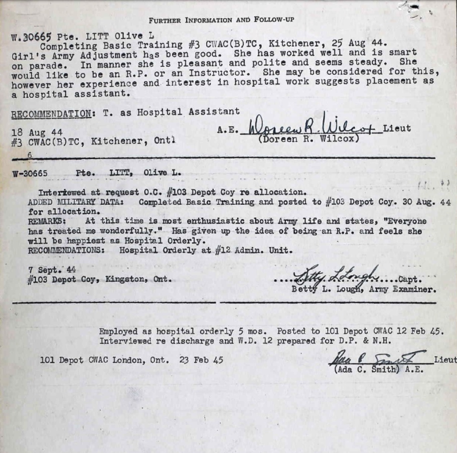 Personnel Selection Form