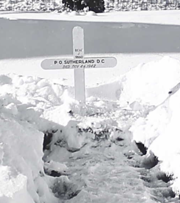 Temporary grave marker