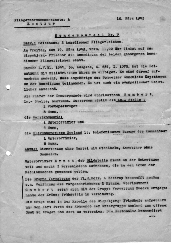 Sonderbefehl 7 (Burial Order 7)