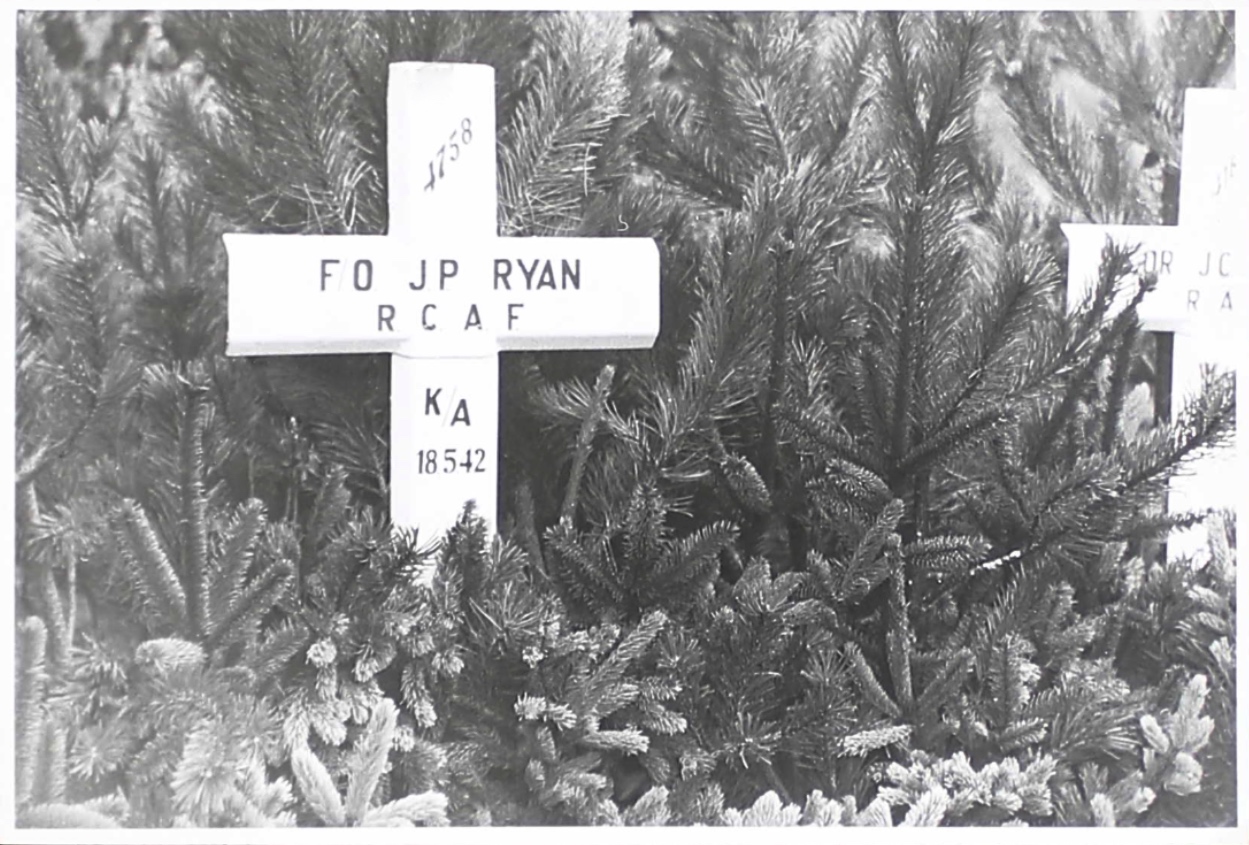 Temporary grave marker