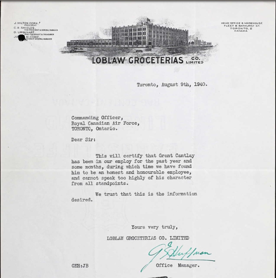 Letter of recommendation