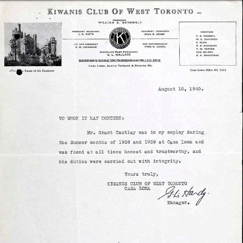 Letter of recommendation