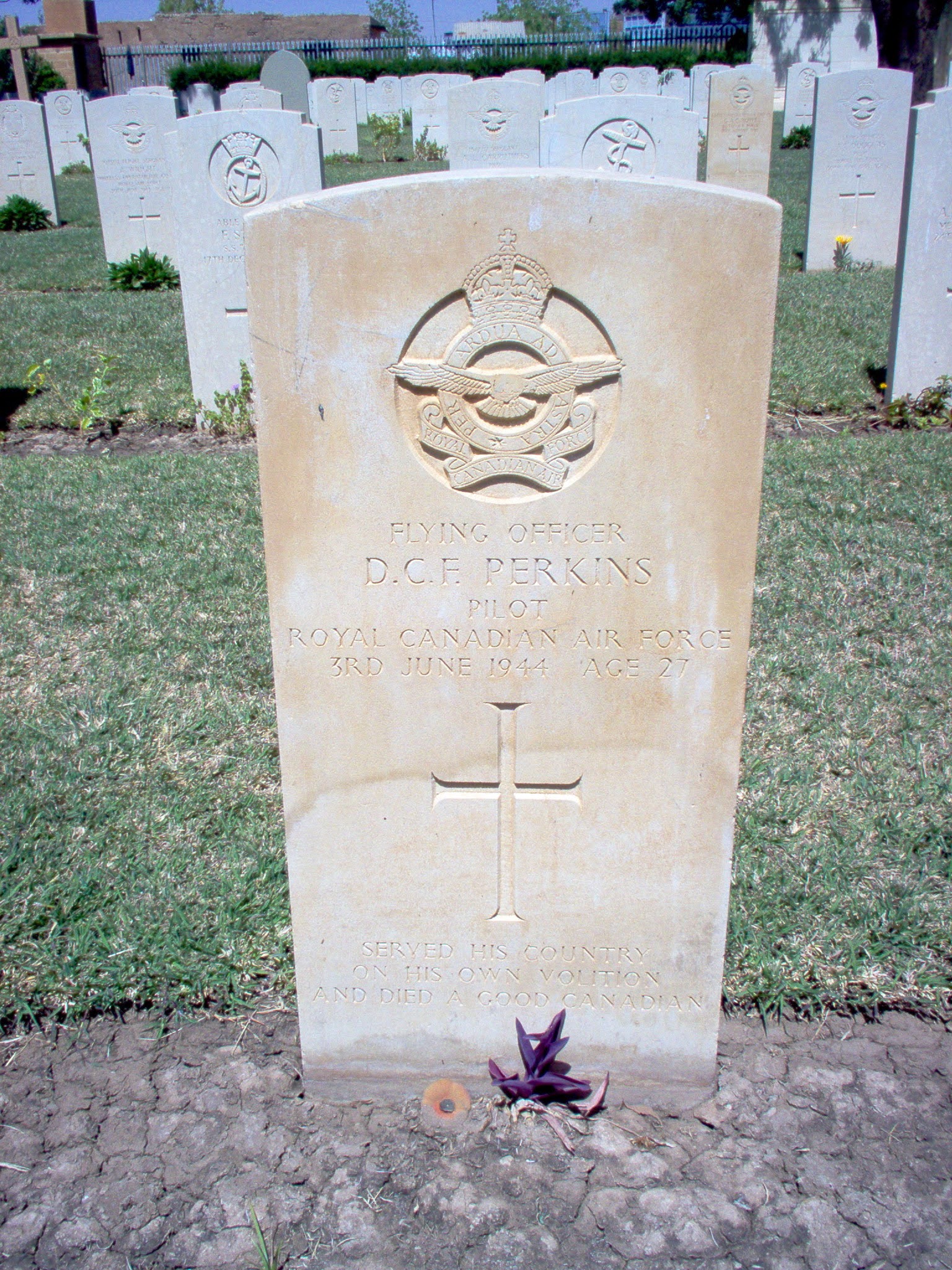 Photo of Denis Clement Farmer Perkins