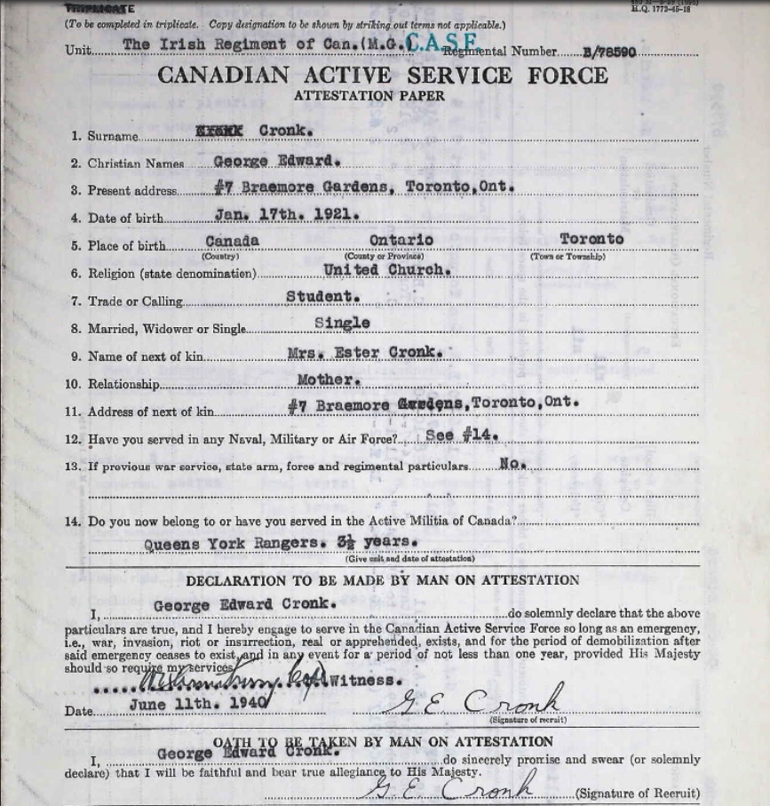 Feuille d'engagement